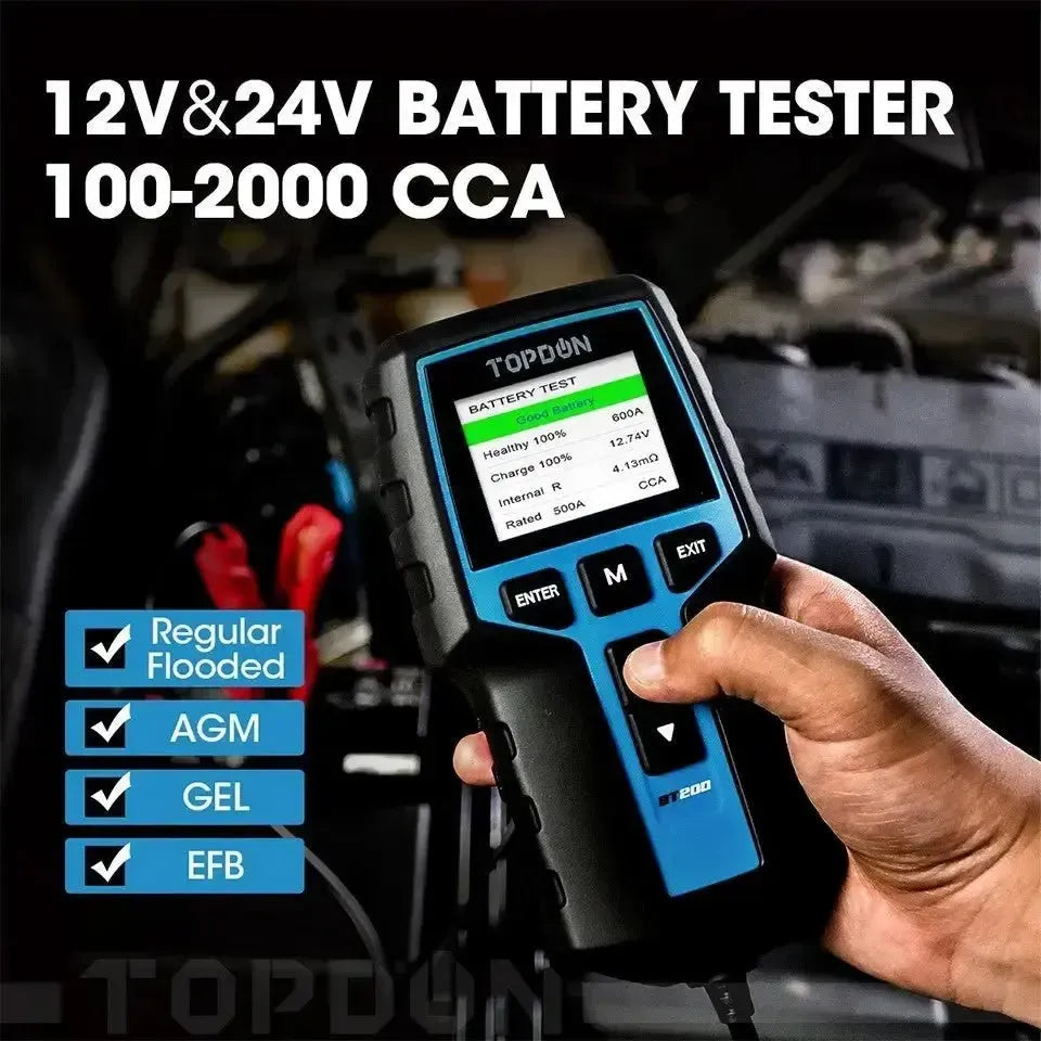 Topdon BT200 | Tester akumulatora
