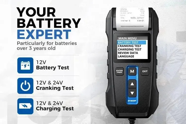 Topdon BT300P | Tester akumulatora