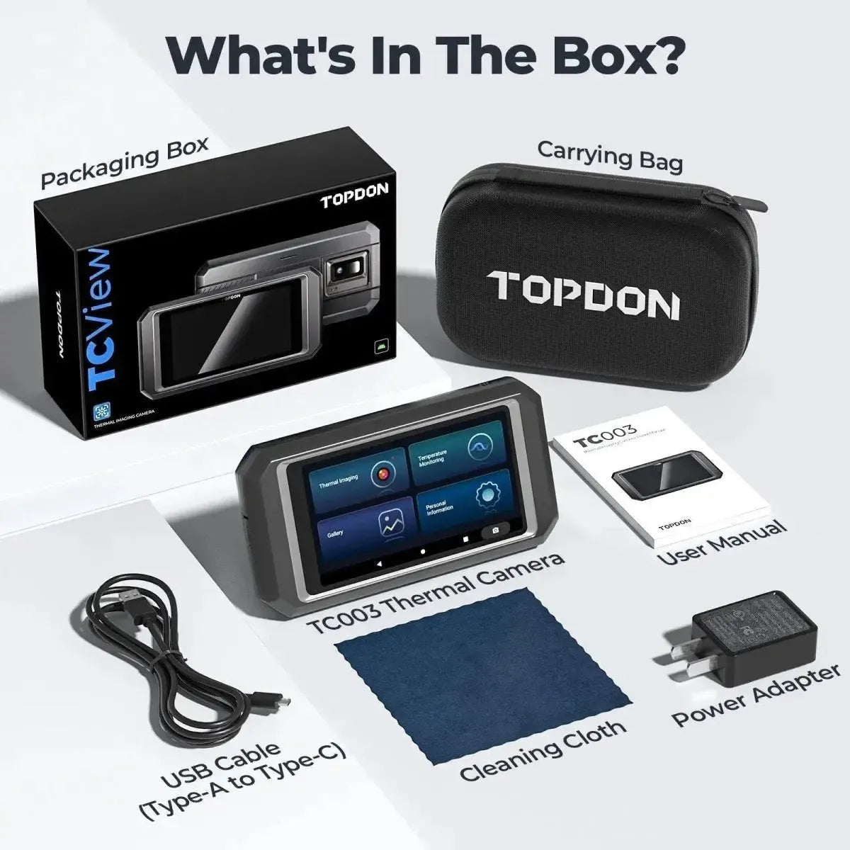 Topdon TCView TC003 kamera termowizyjna
