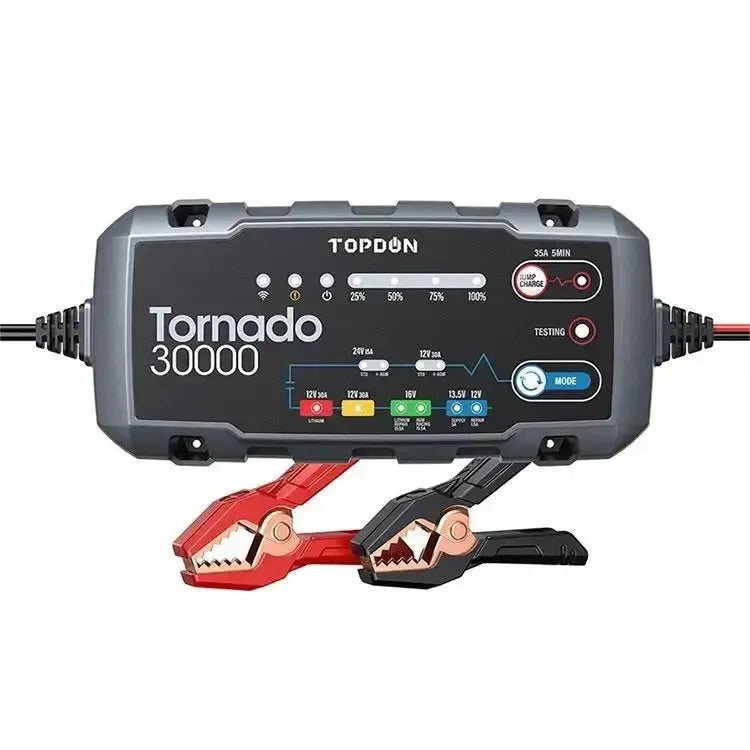 Topdon Tornado T30000 | Prostownik podtrzymujący