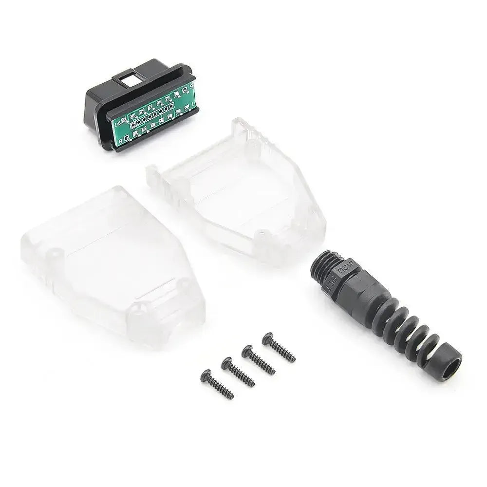 Uniwersalny 16-pinowy adapter męski OBD2 z wtyczką