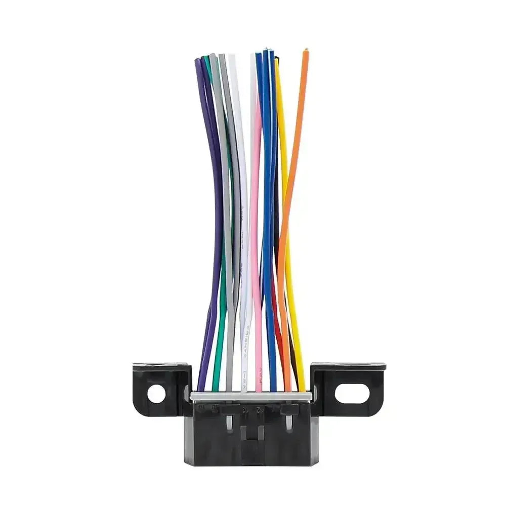Uniwersalny 16-pinowy port OBD2 (gniazdo żeńskie) z 16 otwartymi końcówkami kabli - 10 cm