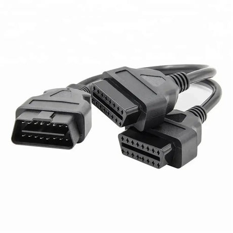 Uniwersalny 16-pinowy przedłużacz rozdzielacz OBD2 2-częściowy (30 cm)
