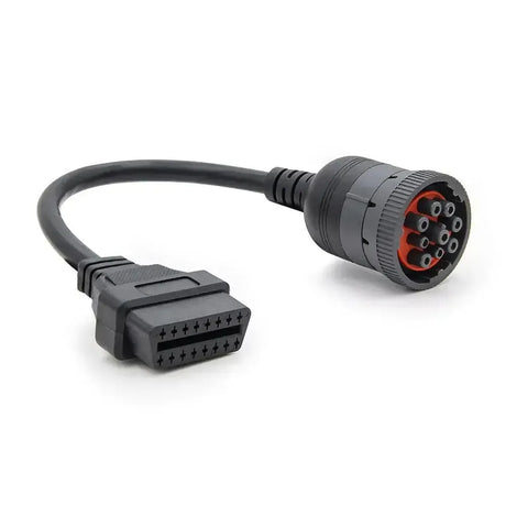 Uniwersalny 9-pinowy J1939 do 16-pinowego OBD2 Kabel adapter – Pojazd użytkowy i roboczy