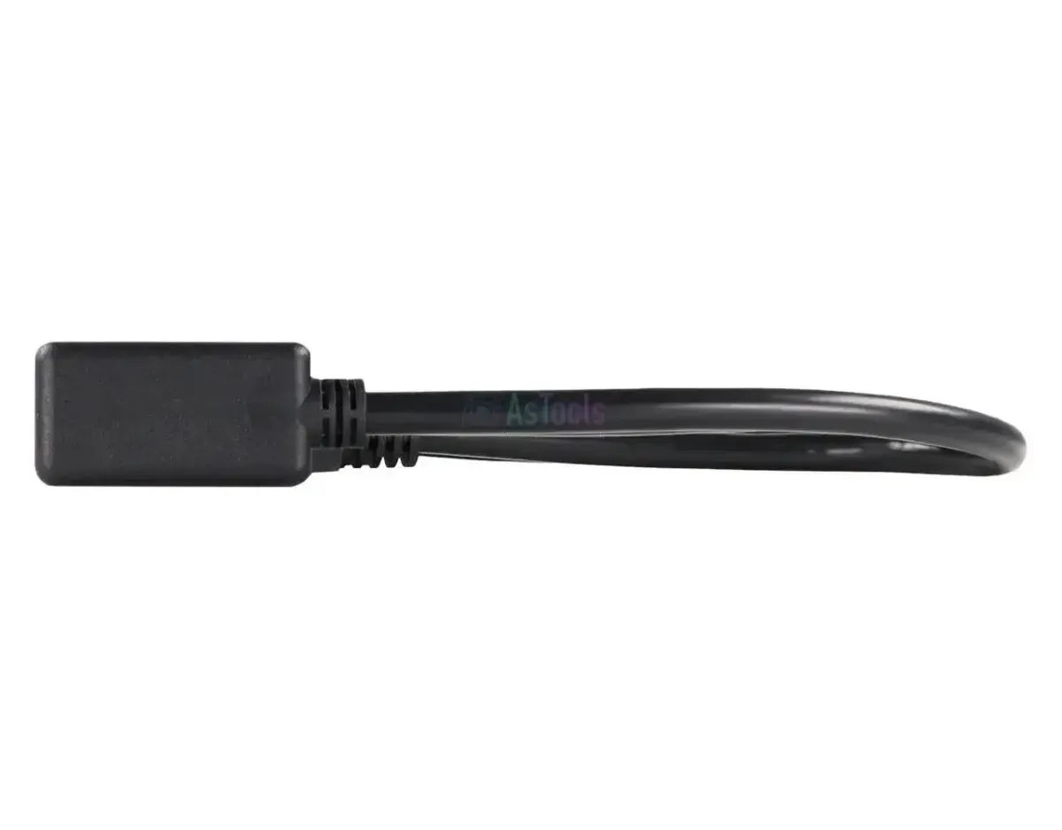 Uniwersalny płaski 16-pinowy przedłużacz i rozdzielacz OBD2 2-częściowy 30 cm