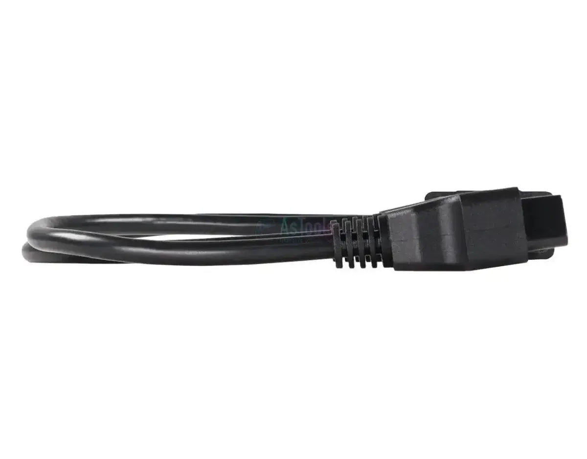 Uniwersalny płaski 16-pinowy przedłużacz i rozdzielacz OBD2 2-częściowy 30 cm