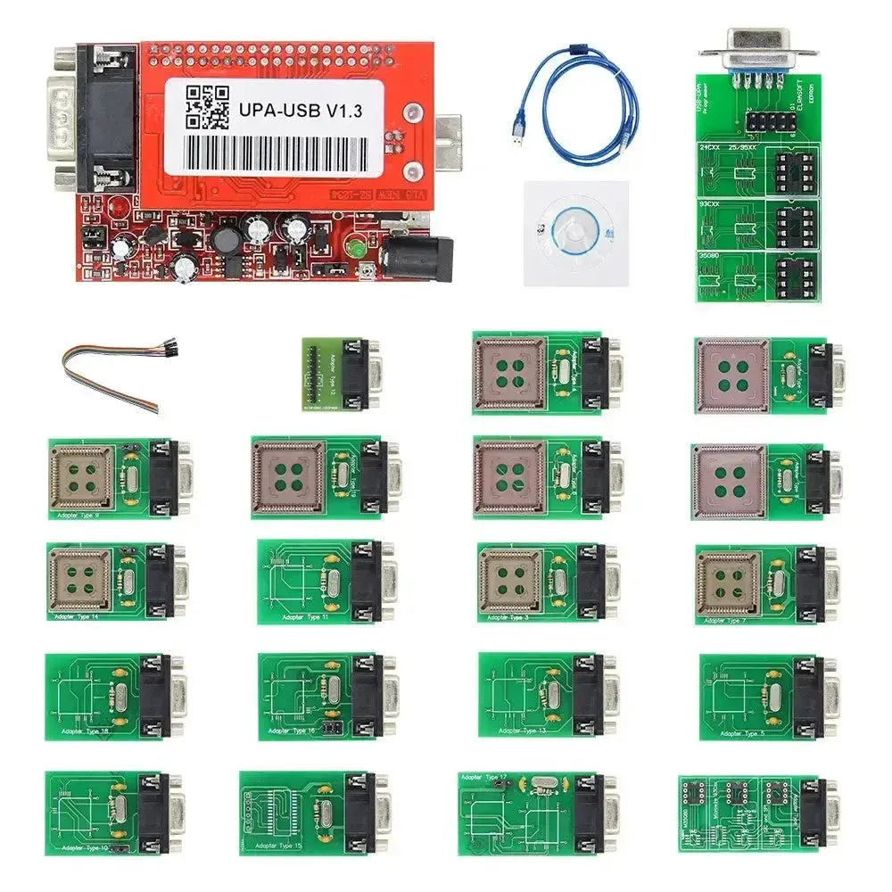 UPA-USB V1.3 Programator z 19 adapterami