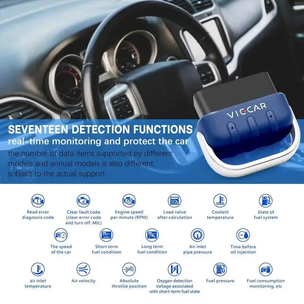 Viecar VP005 | Interfejs ELM327 (Bluetooth 5.0)