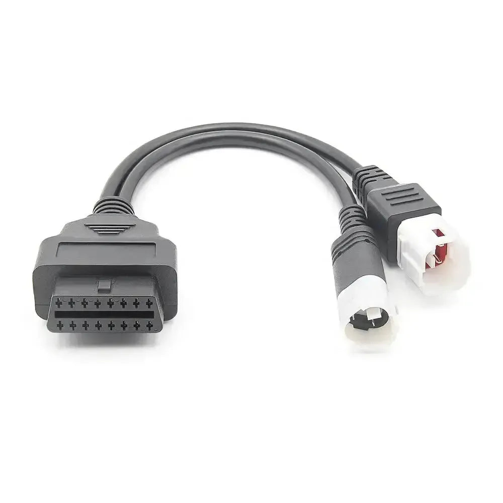 Yamaha 3+4-pinowy na 16-pinowy kabel przejściowy OBD2 – Motocykl