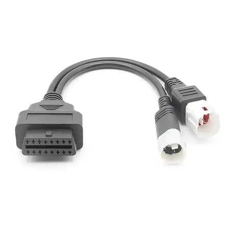 Yamaha 3+4-pinowy na 16-pinowy kabel przejściowy OBD2 – Motocykl
