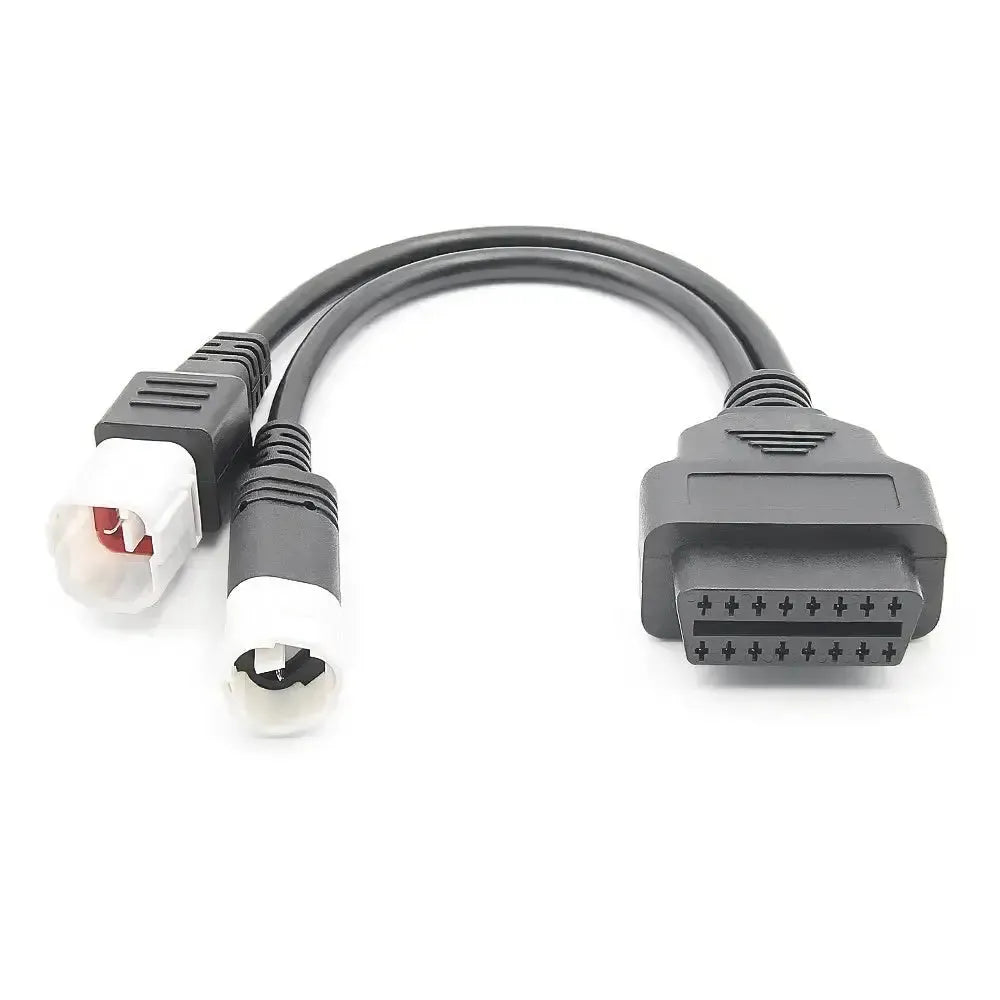Yamaha 3+4-pinowy na 16-pinowy kabel przejściowy OBD2 – Motocykl