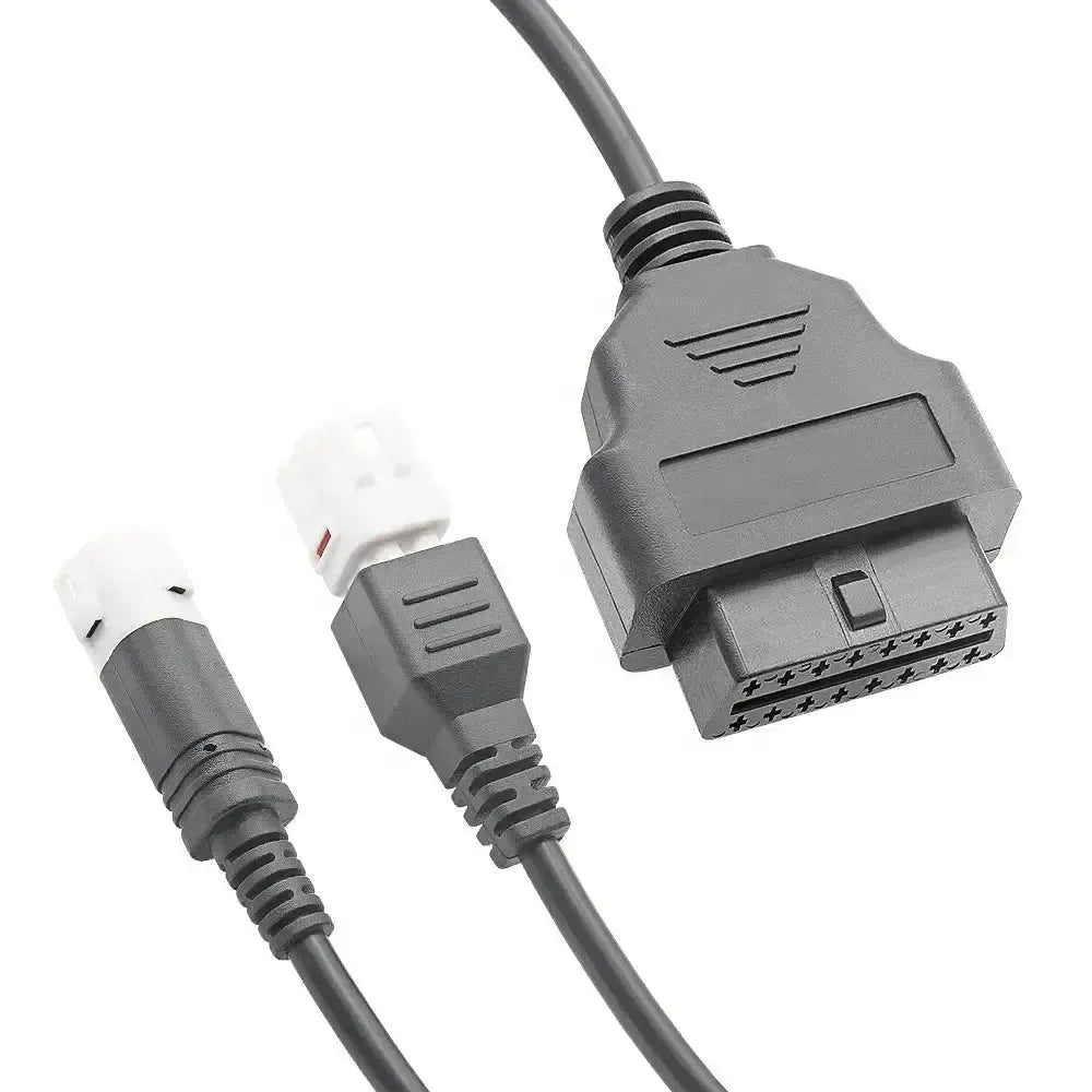 Yamaha 3+4-pinowy na 16-pinowy kabel przejściowy OBD2 – Motocykl